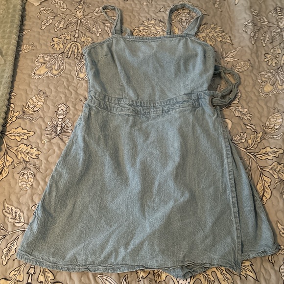 Sincerely Jules Large denim romper with skirt - Picture 1 of 4